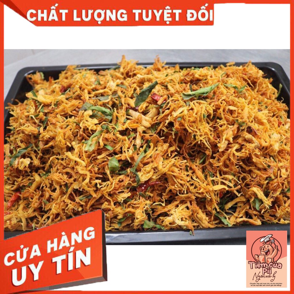 [ Rẻ Bất Ngờ] - KHÔ GÀ LÁ CHANH Cao Cấp Loại 1 -Siêu Sạch Tiệm Của Pii - 100GR