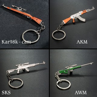 Móc khóa mô hình súng game PUBG