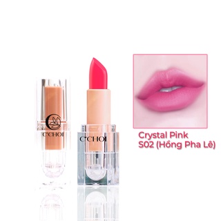 Son dưỡng môi Saffron Color C’Choi (có 3 màu và không màu)