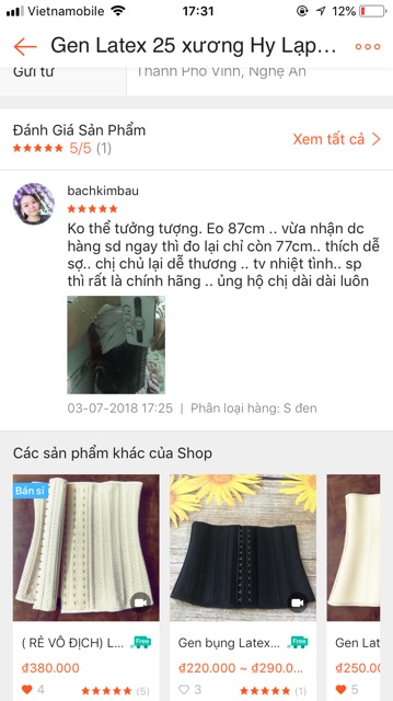 Gen Latex 25 xương Hy Lạp Cao Su Nguyên Tấm dài 29 cm ( tặng 15 gr tan mỡ Cô Bông) | BigBuy360 - bigbuy360.vn