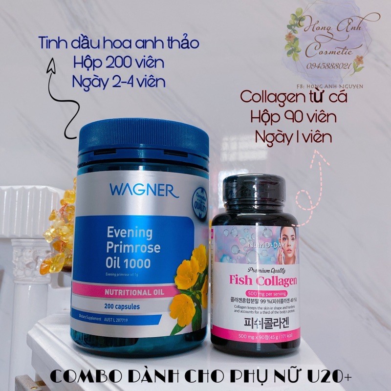 COLLAGEN & HOA ANH THẢO đẹp da chống lão hoá