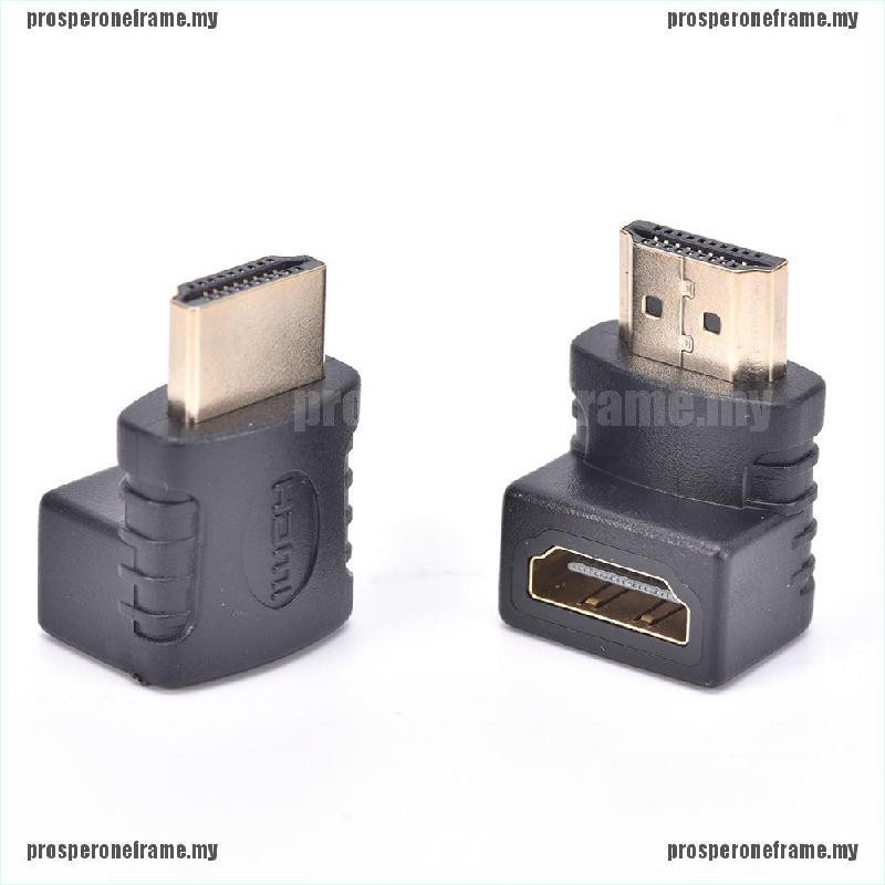 Bộ 2 Đầu Nối Hdmi Góc 90 Độ Chuyên Dụng