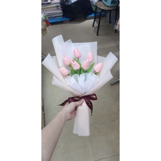 Hoa tu lip bó bé ( màu hoa ngẫu nhiên )