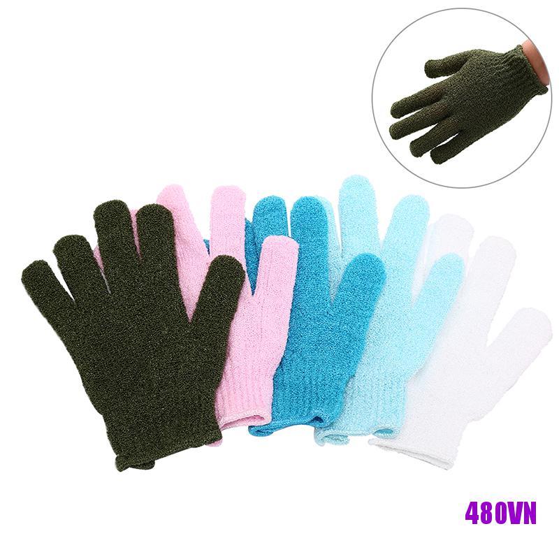 1 Găng Tay Tẩy Tế Bào Chết Mát Xa Cơ Thể Khi Tắm