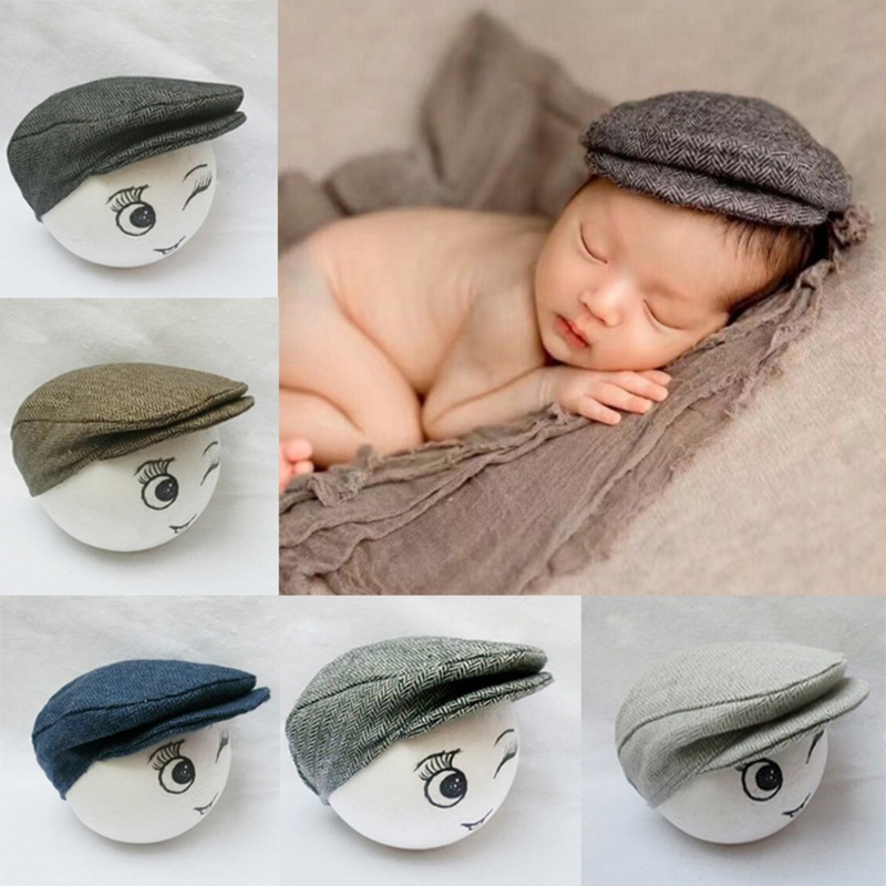 Mũ beanie dễ thương xinh xắn cho bé sơ sinh 0-1m