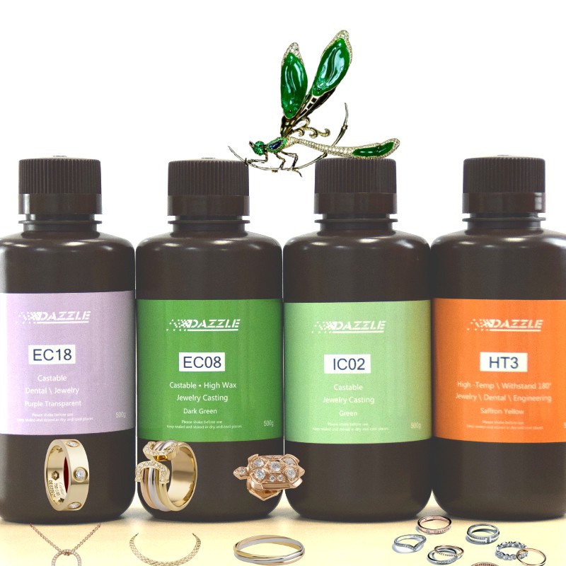 Resin Casting Jewelry DAZZLE EC08 - Nhựa in 3D Resin đúc trang sức