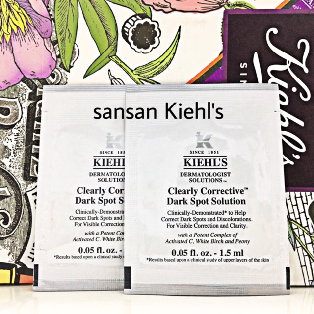 Tinh chất làm sáng và mờ thâm, đốm nâu Kiehl's Clearly Corective Dark Spot Solution sample | BigBuy360 - bigbuy360.vn