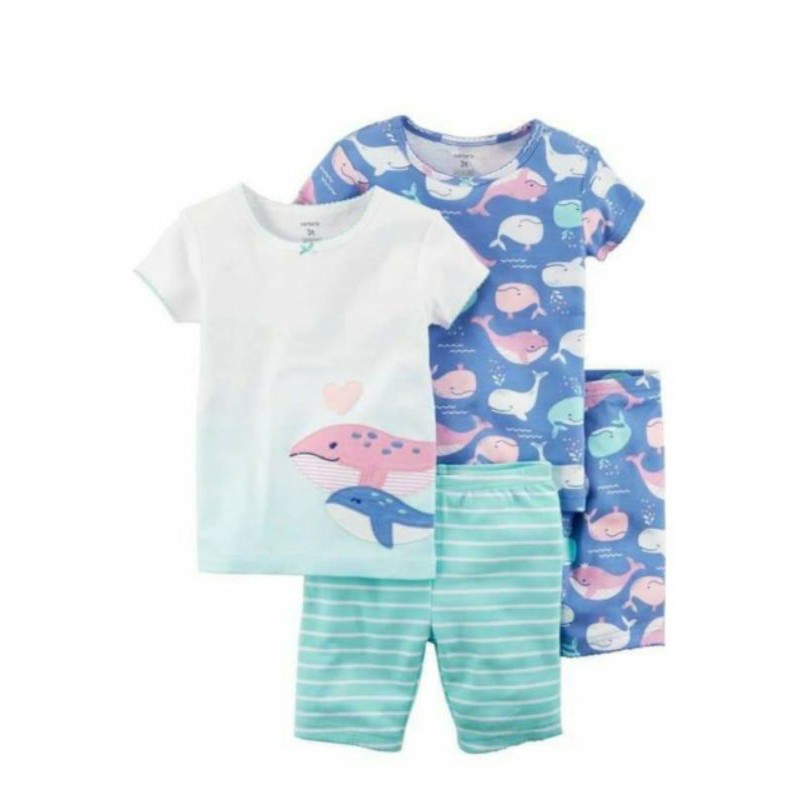 Sét đồ bộ bé gái, bé trai hiệu Carter's xuất dư xịn xò ♥️Size 6m-6Y♥️ Chất cotton 100% VNXK 💓 Kèm quà tặng