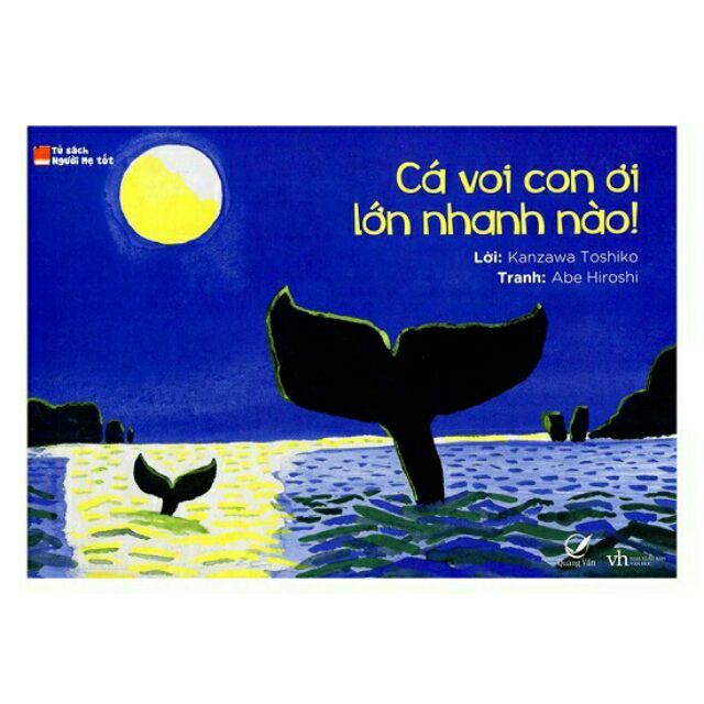 Sách - Ehon Cá voi con ơi lớn nhanh nào