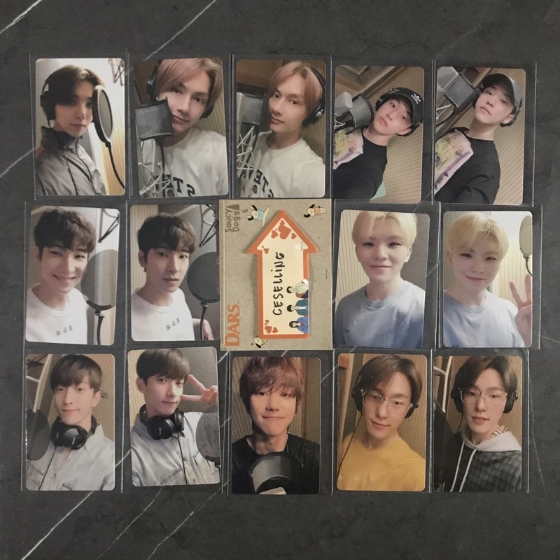 Bộ Thẻ Ảnh Nhóm Nhạc Seventeen (Joshua Hoshi Wonwoo Woozi Dokyeom DK Dino)