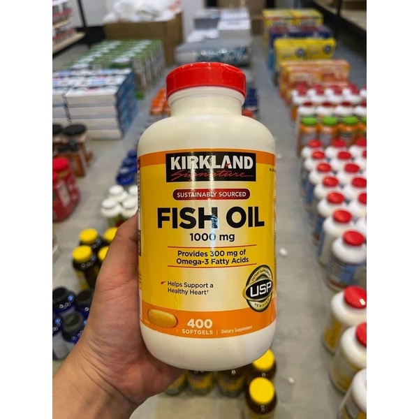VIÊN UỐNG DẦU CÁ KIRKLAND SIGNATURE OMEGA 3