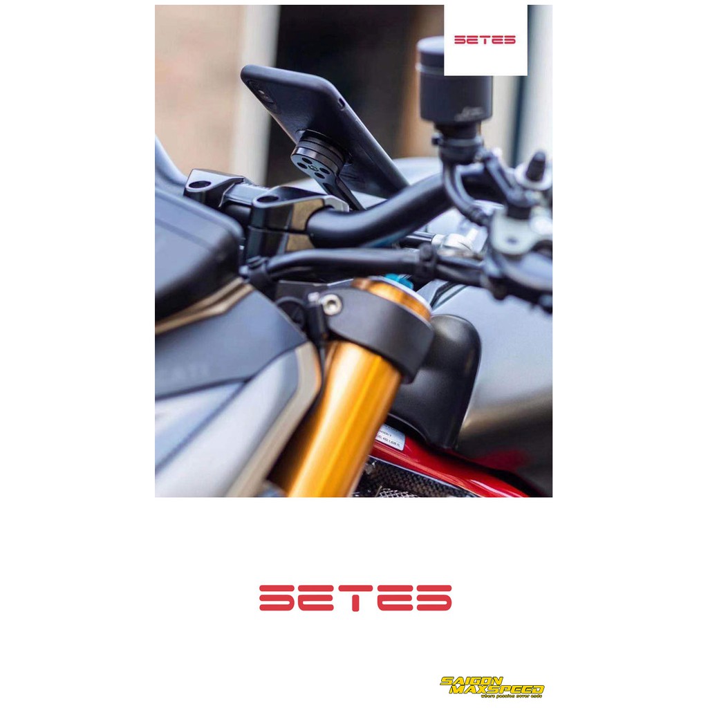 Pat Điện Thoại SETES Chống Rung Kèm Ngàm Dán Gắn Ghi Đông