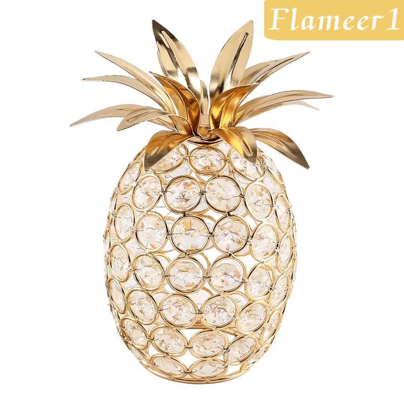 [Flameameer1] Tượng Pha Lê Điêu Khắc Thủ Công Hình Trái Cây Trang Trí