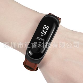 dây đeo vân da cá sấu cho miband 3