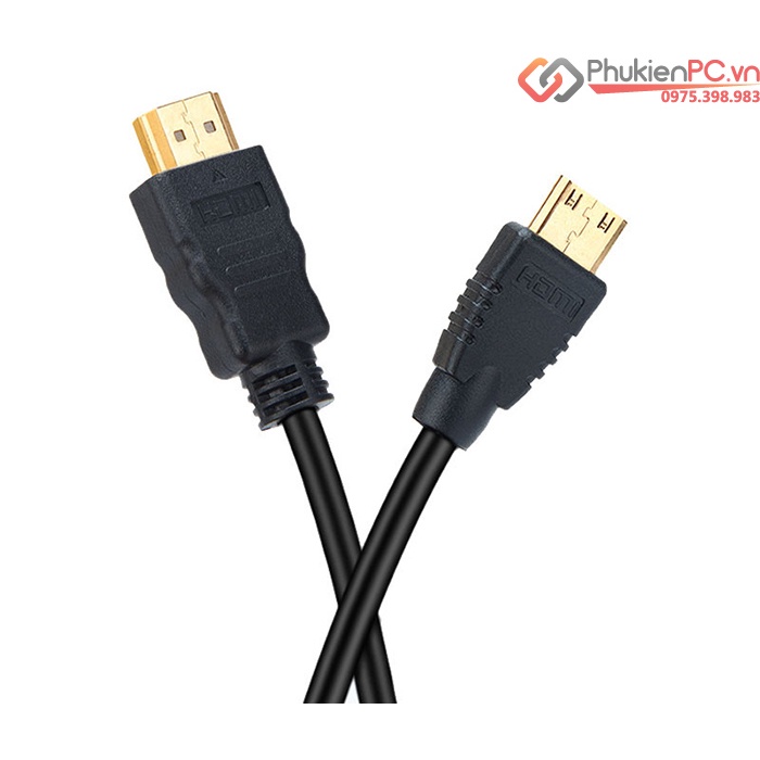 Dây cáp Mini HDMI sang HDMI dài 0.5M 1M 2M 3M 5M 10M cho máy ảnh, máy quay phim