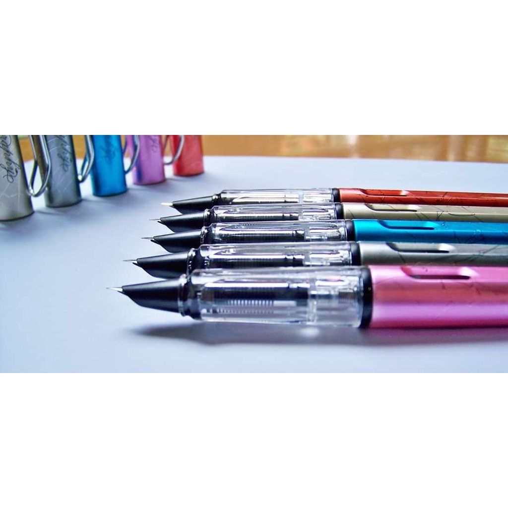 BÚT THẦY ÁNH SH050 - Bút ngòi kim tinh lá tre tự tạo thanh đậm