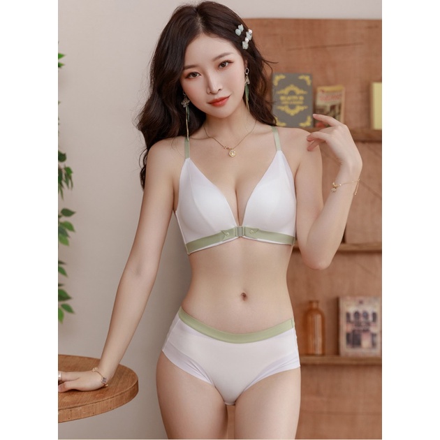 Bộ đồ lót nữ su cài trước nâng ngực cao cấp, trẻ trung (MS 07005) Anna Shop