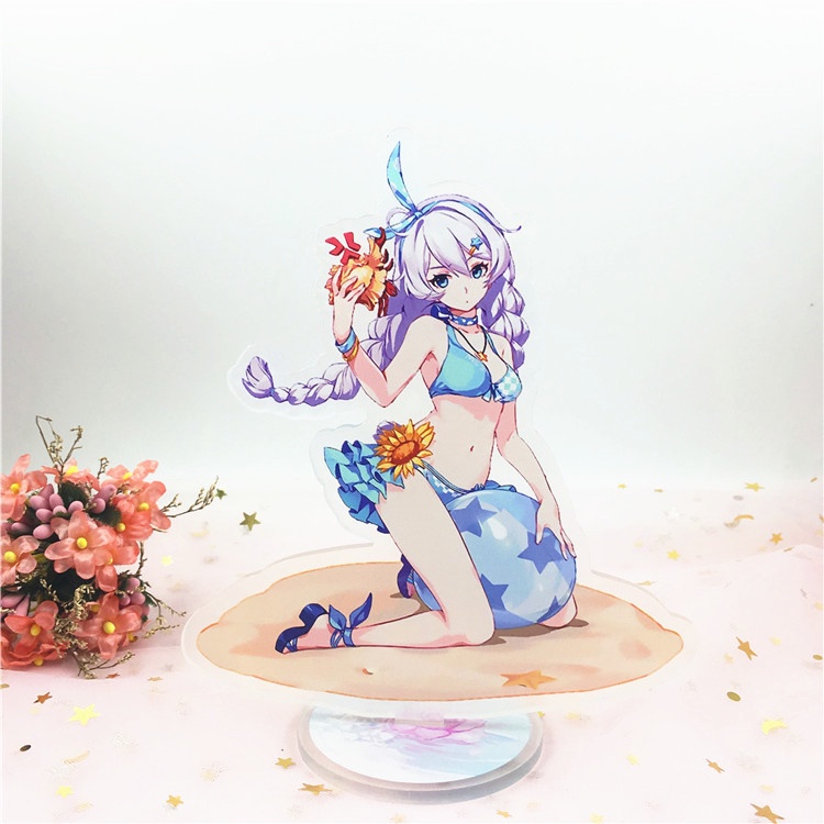 Nhân Vật Game Honkai Impact 3 Bằng acrylic Hai Mặt