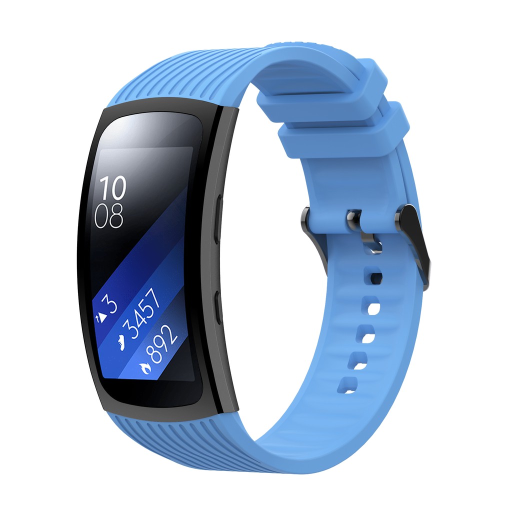 Dây silicon cao cấp thay thế cho đồng hồ Samsung Gear Fit 2 Pro / Fit 2