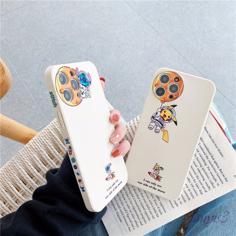 Ốp Lưng Silicone In Hình Pikachu Đáng Yêu Cho Iphone 12 11 Pro Max 12 Mini Se2020 X Xr Xs Max 8 7 6 6s Plus | BigBuy360 - bigbuy360.vn