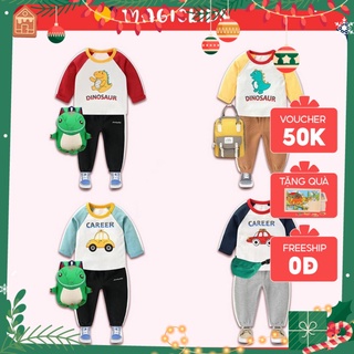 Bộ quần áo rời họa tiết hoạt hình xinh xắn cho bé yêu tổng hợp 2