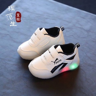 Giày đế đèn thể thao cho bé trai 3-6 tuổi 