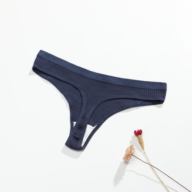 Quần lót lọt khe nữ cotton cạp trễ thoáng khí, dễ chịu, phong cách Âu Mỹ size M-XL