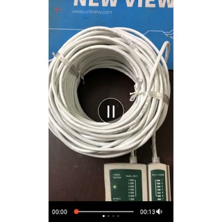 Dậy cáp mạng internet VINACAP 5e-xịn bấm sẵn 2 đầu (mét)