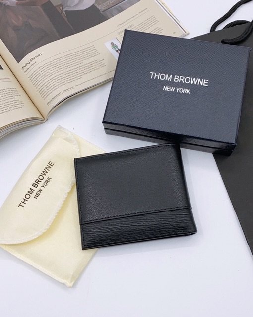 🆘RẺ NHẤT SHOPEE🆘 VÍ THOM BROWNE DA THẬT