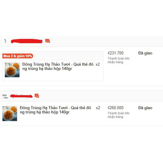 Quả thể đông trùng hạ thảo - Đông trùng hạ thảo tươi 140g | BigBuy360 - bigbuy360.vn