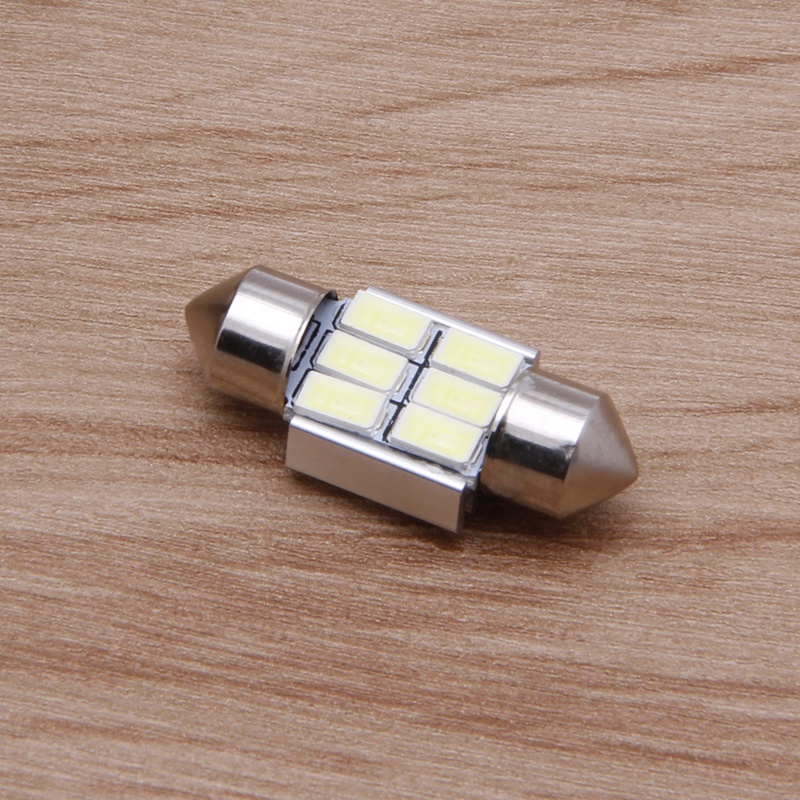 Đèn LED 6 Bóng 5630 SMD 31MM DC 12V Chuyên Dụng Cho Xe Hơi