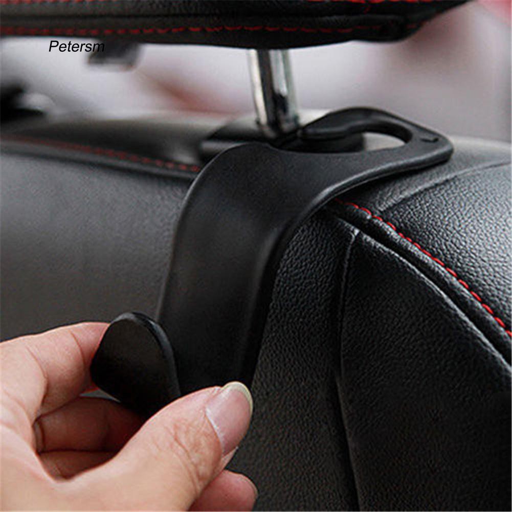 Móc treo đồ dùng gắn lưng ghế xe hơi bằng nhựa tiện dụng