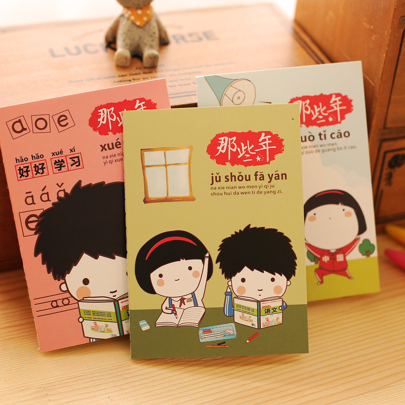 Sổ tay dễ thương ghi chép mini cute hàn quốc đẹp xinh giá rẻ cho bé học sinh NATO ST03