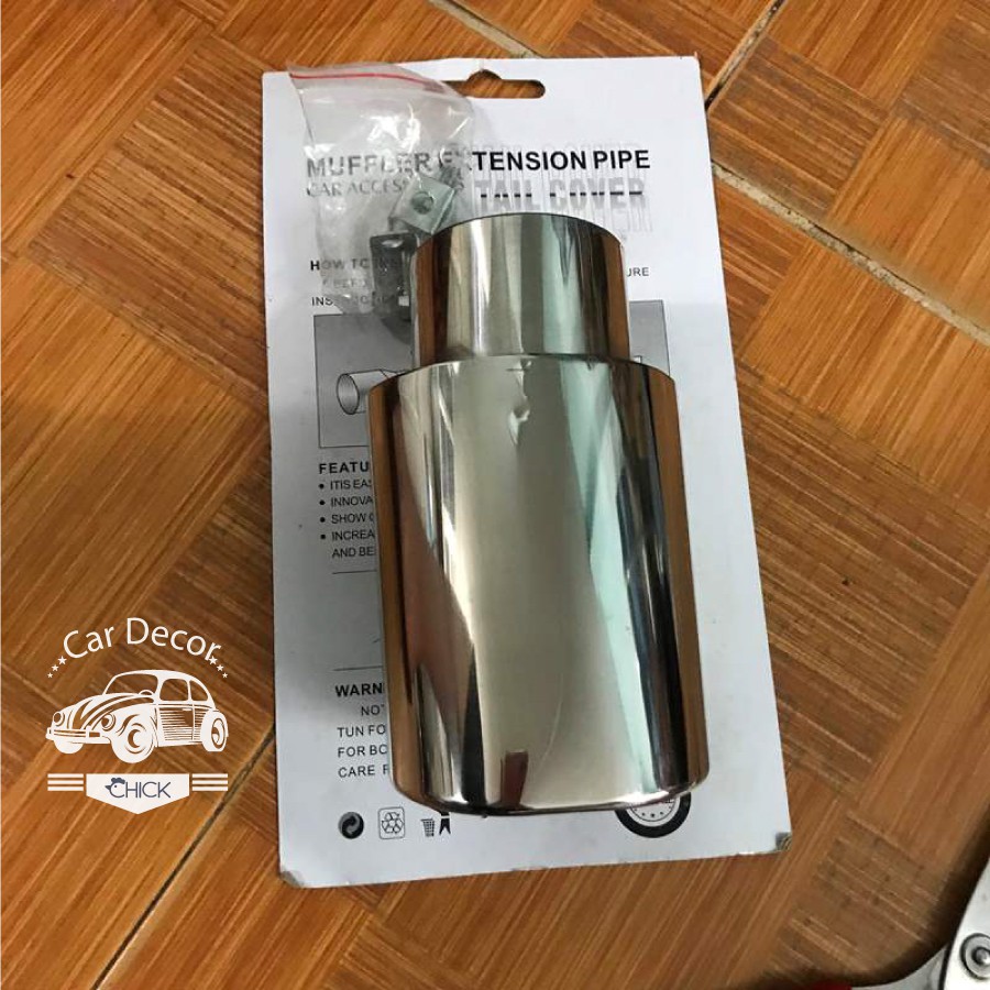 Chụp cổ pô inox Vios