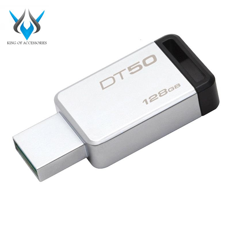 USB 3.1 Kingston DataTraveler DT50 128GB (Bạc)