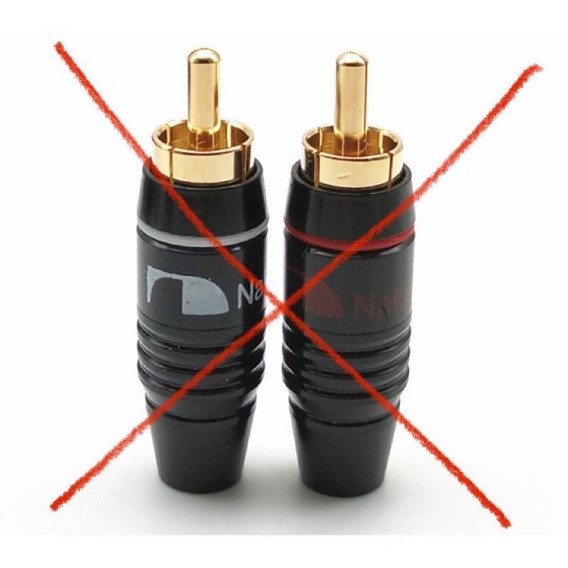 Jack rắc AV , Hoa Sen, RCA hãng Nakamichi hàng chuẩn