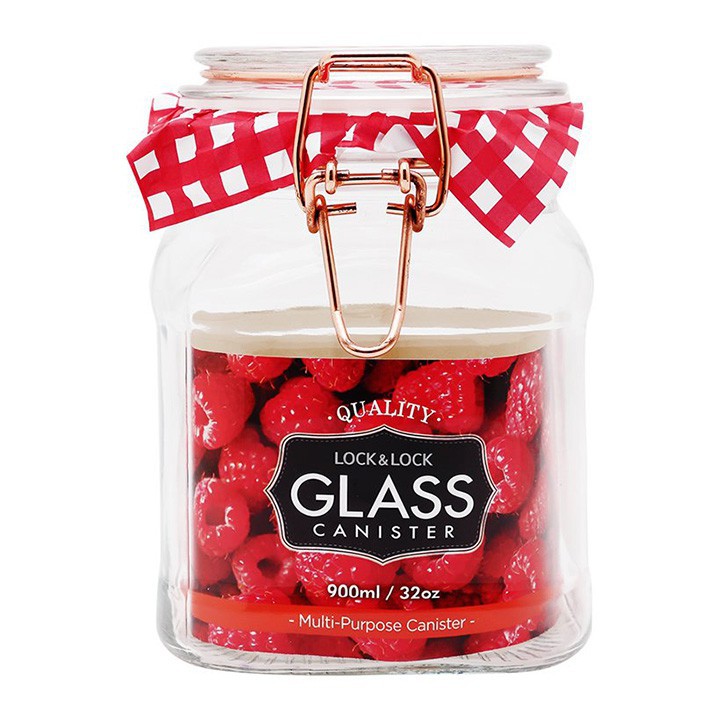 COMBO 2 hủ đựng thực phẩm bằng thủy tinh sodalime 900ml LLG516