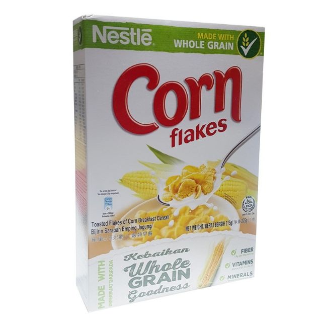 Ngũ cốc ăn sáng giảm cân nestle corn flakes hộp 275g