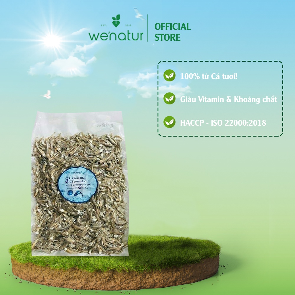 Cá Cơm Khô Sữa Xuất Khẩu 500g Dann Food