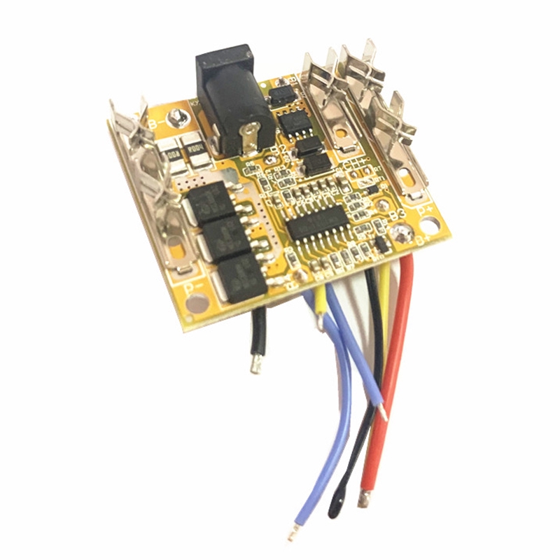 5S 18.5V 18A DC Dụng cụ điện Máy khoan cầm tay Lithium Nguồn điện Li-ion Bảng bảo vệ pin BMS Mạch 18650 Gói di động Bảng mạch PCB