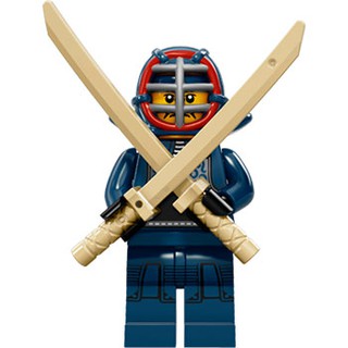 [CÓ SẴN – LIKENEW] LEGO – Nhân vật Lego Kendo Fighter số 12 – Minifigures Series 15 (71011)