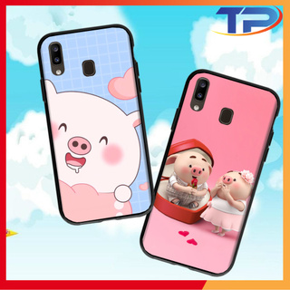 Ốp lưng Samsung Galaxy A8 Plus / A8 2018  / A7 2028 / A6 Plus / A6 2018 / A50S hình Heo Con Dễ Thương 02
