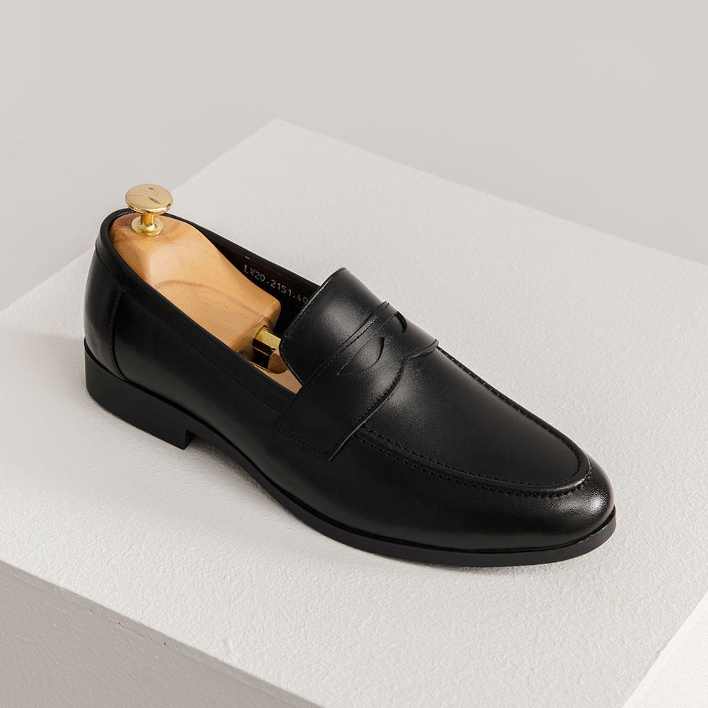 Giày lười nam quai ngang kiểu dáng Penny Loafer thời trang CỰC ĐẸP hàng hiệu Tâm Anh mã GNTA2151-D