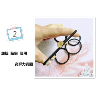 Dây buộc tóc màu đen co giãn chất lượng cao