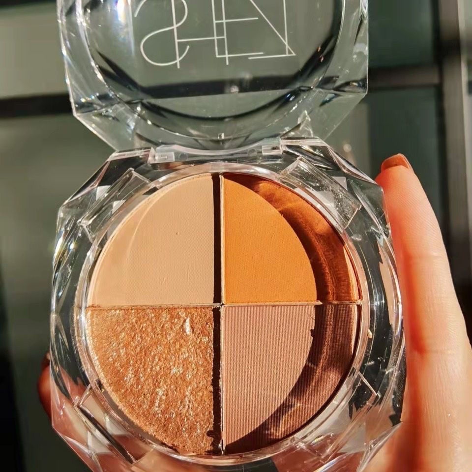 Shezi Bảng Phấn Mắt Bốn Màu Sắc Làm Đẹp