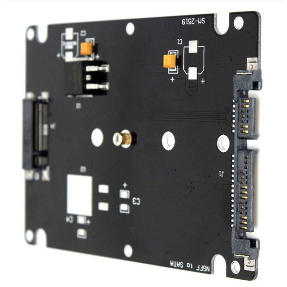 Hộp Chuyển Đổi M.2 Ngff Sata 3.0 Ssd 6gbps 2.5 Inch M2 Màu Đen | BigBuy360 - bigbuy360.vn