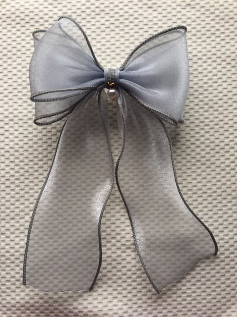 Kẹp nơ voan nhún