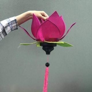 Đèn hoa sen Hội An đk 50cm