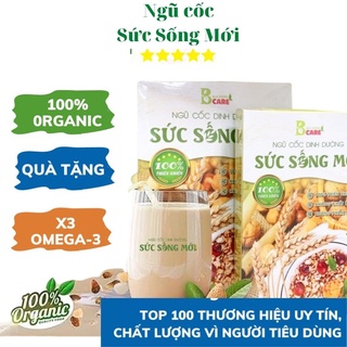 Bột ngũ cốc dinh dưỡng Sức Sống Mới dành cho bà bầu,người già,người ăn kiêng, giúp lợi sữa