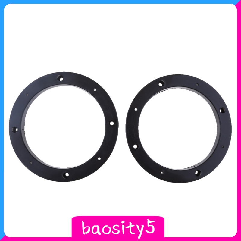 Set 2 Vòng Đệm Loa 5 Inch Màu Đen Chuyên Dụng Cho Xe Hơi